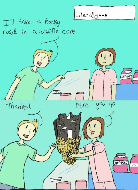 literally..