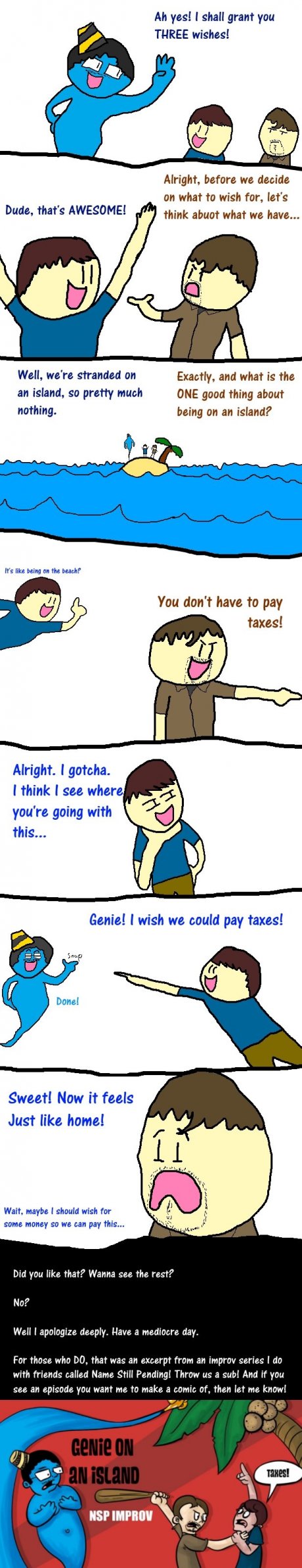 Genie on the Island