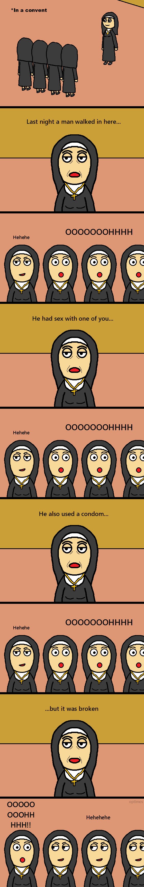 Naughty nun