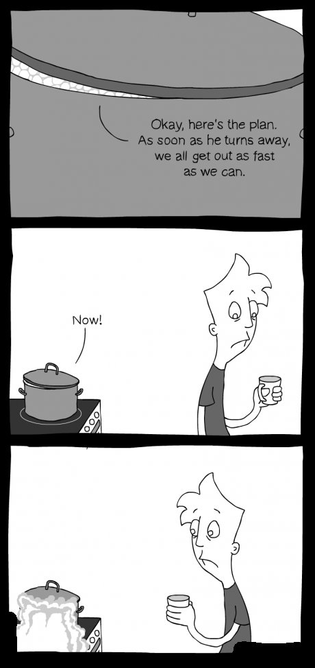 That's me in the kitchen