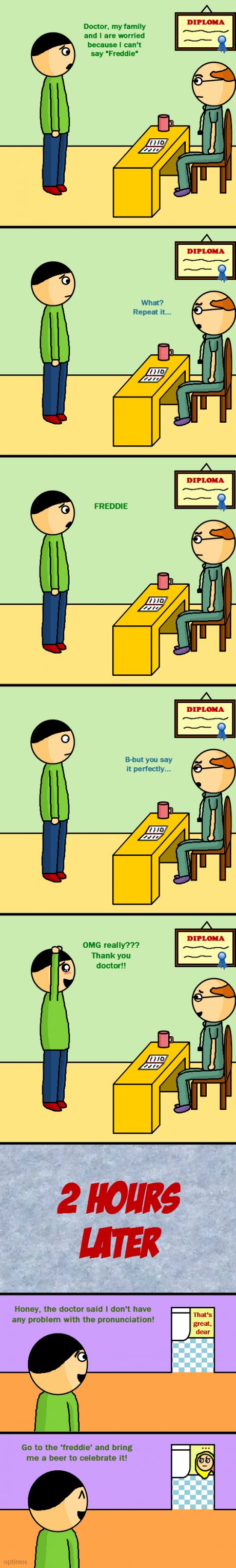 Worrying about the pronunciation