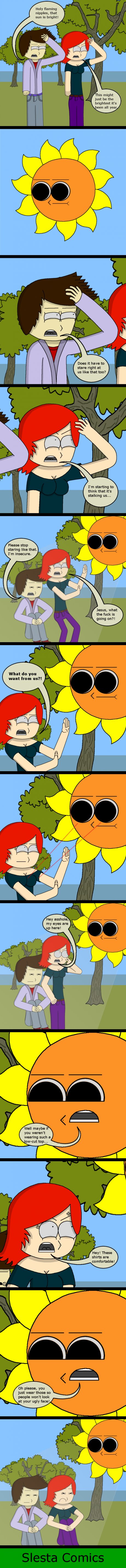 The Sun Is A Dick