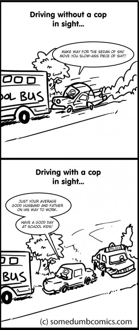 Driving...