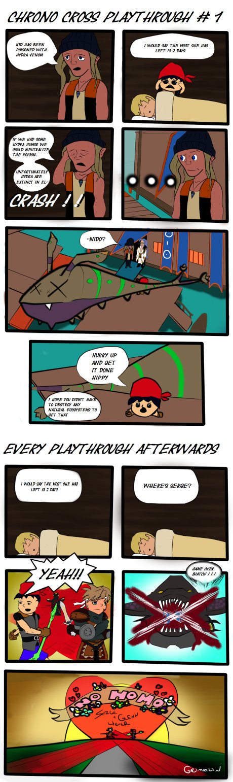 Chrono Cross Playthrough Differences