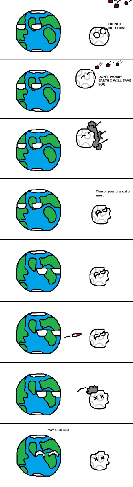 The Earth and the Moon