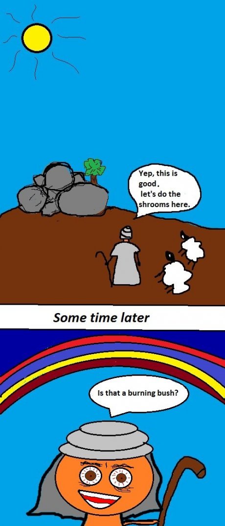420 blaze it Moses