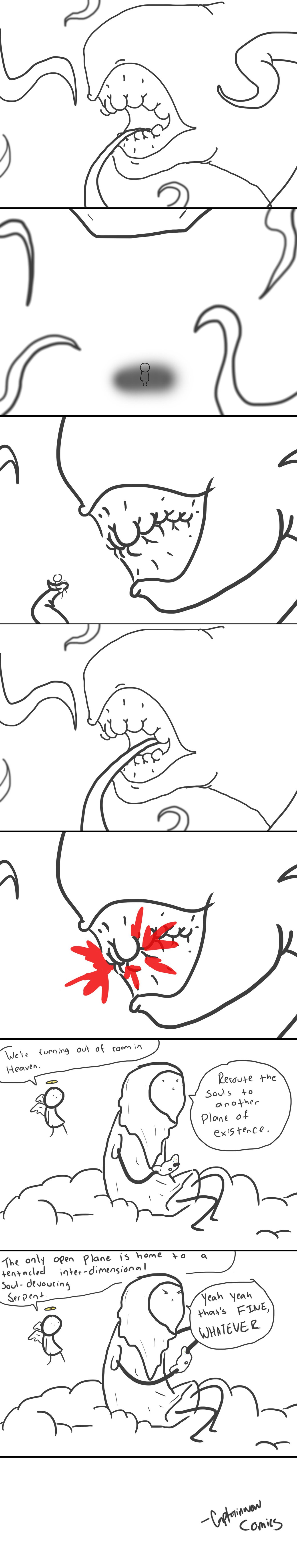 A Comic with Things Happening