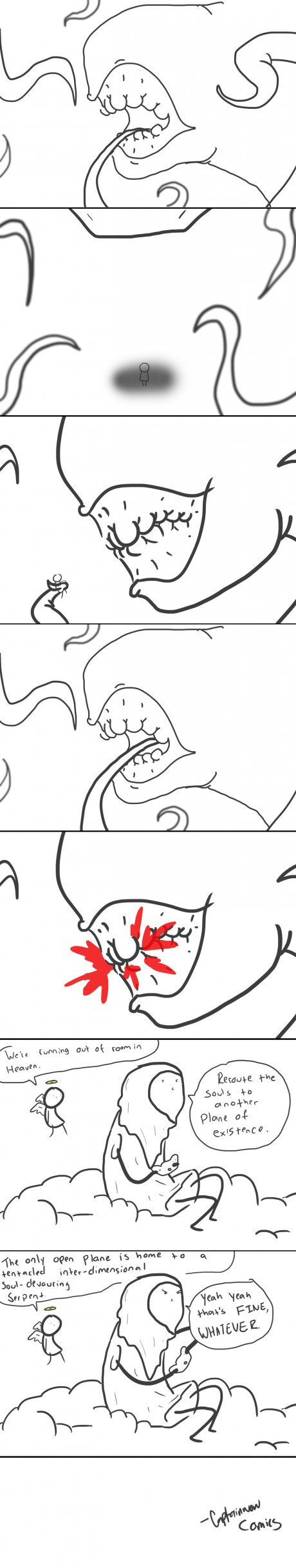 A Comic with Things Happening