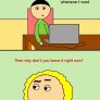 Addicted to the computer