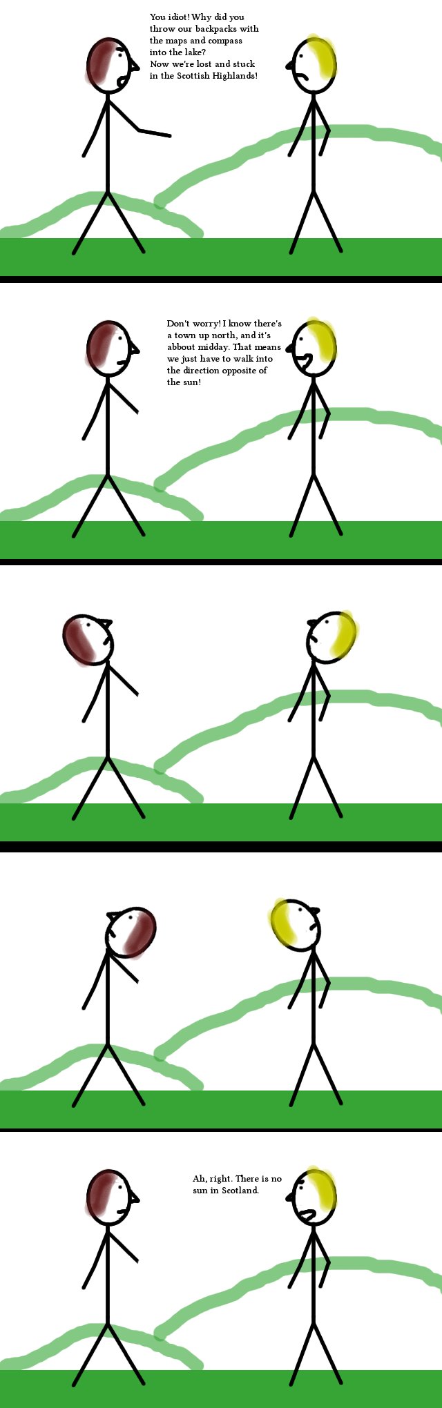 scotsmen can relate