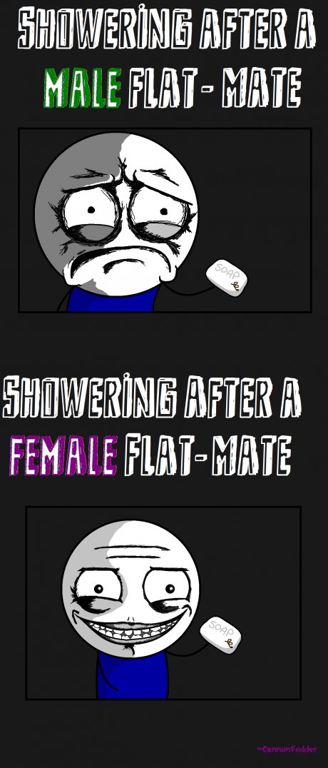 Short Comic #10 Flat Mates