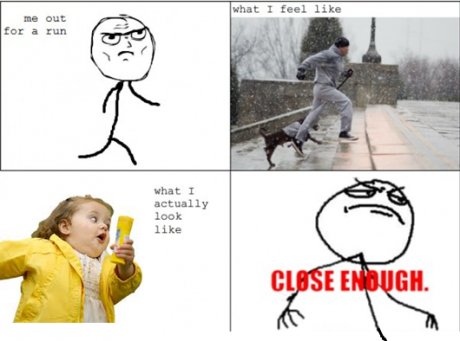 i run well