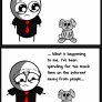 Too little socializing...