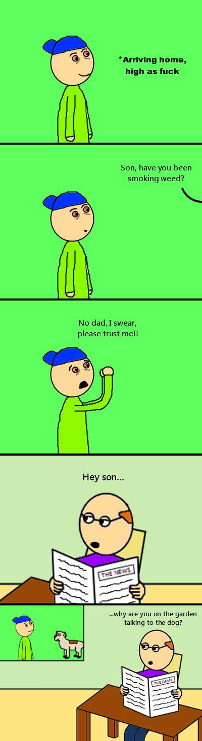 Awkward moment