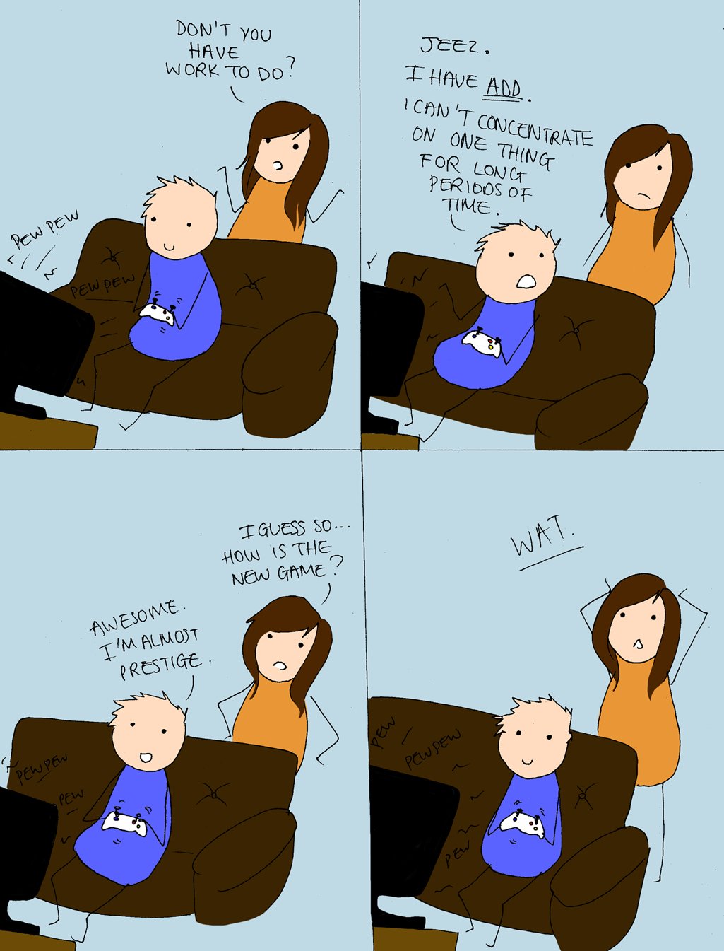You're Just Lazy
