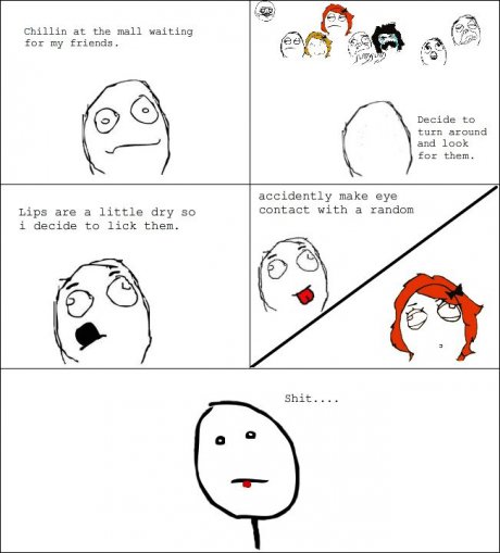 Eye contact