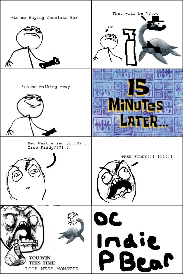DAMMIT LOCH NESS MONSTER!!!!!!!!