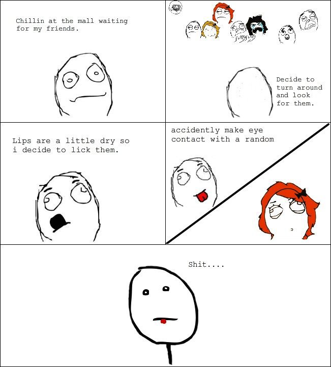 Eye contact