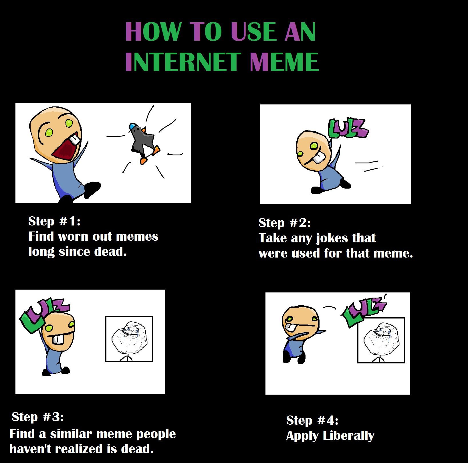 How to use a meme