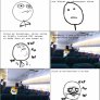 Awkward plane ride