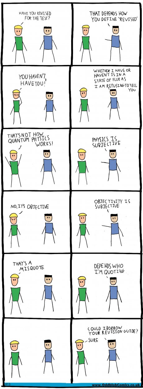 Darn Arguments.