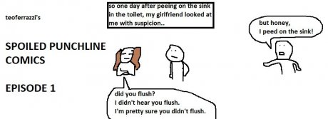 spoiled punchline comics