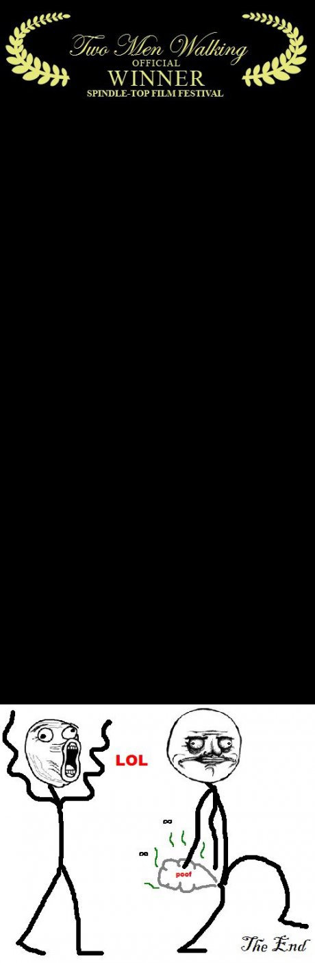 Two Men Walking