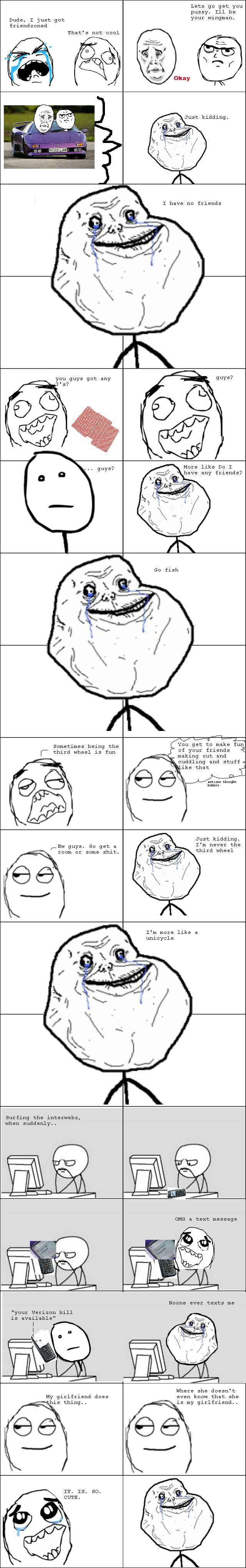 Forever Alone Guy Comp