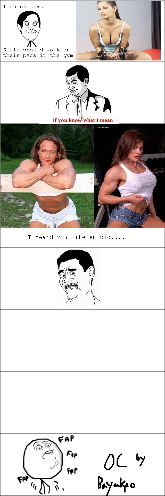 Girls at the gym