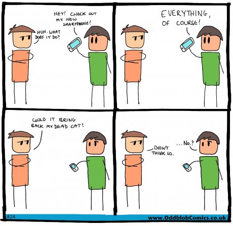 Darn Smartphones.