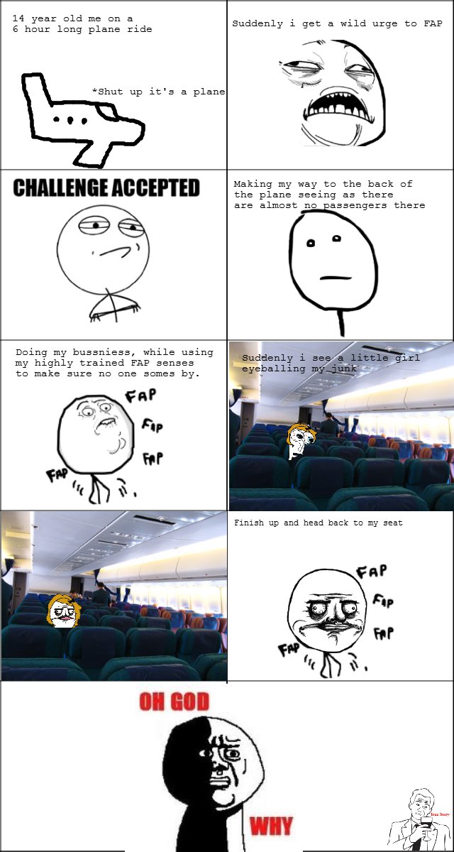Awkward plane ride