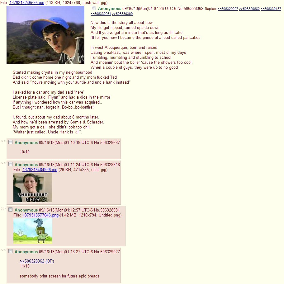 The Fresh Prince of Meth-Air