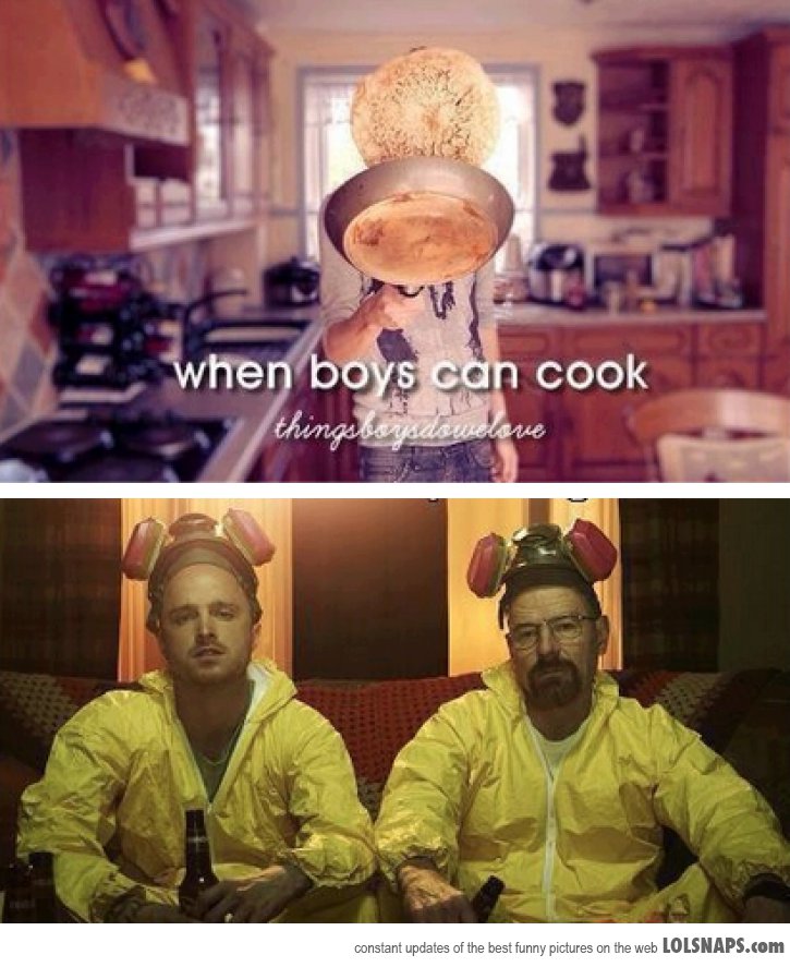 When Boys Can Cook