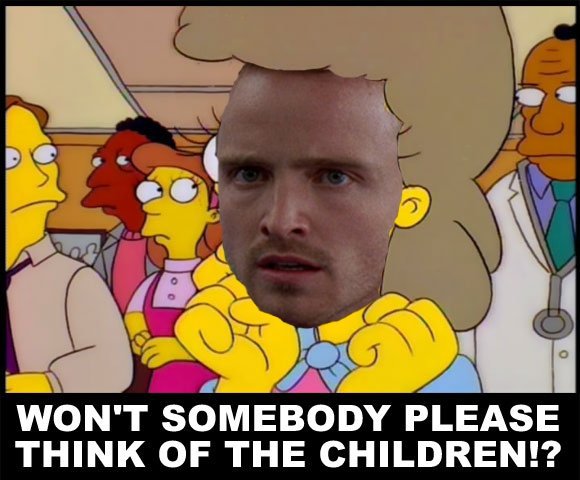 Jesse has a thing for kids.