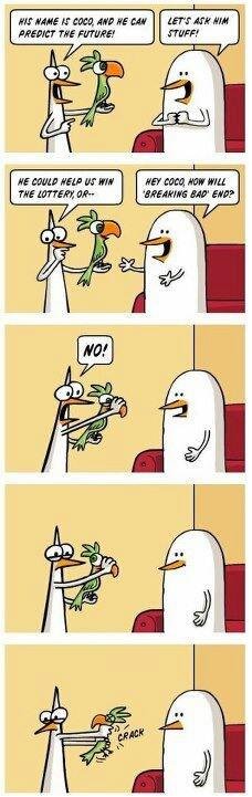 The ending of Breaking Bad