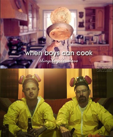 Boys who cook