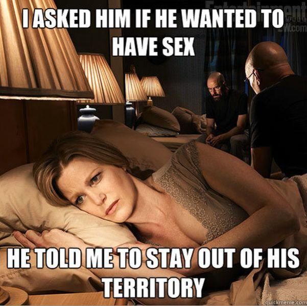 He asked me to stay out of his territory