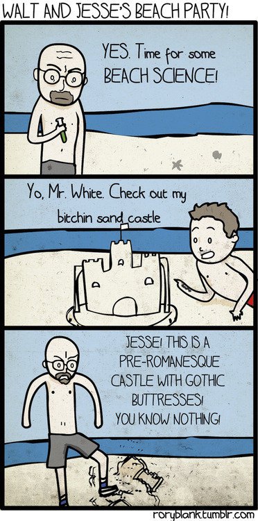 Bitchin' Sand Castle