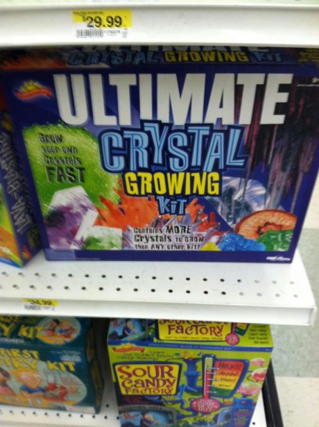 Teaching kids how to make meth young.