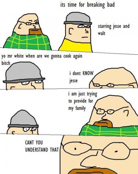 It's all about Walt.... bitch.