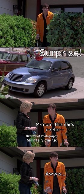 Walt Jr's new car