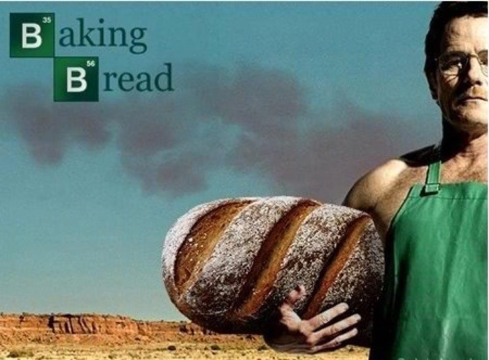 Baking Bread.