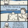 Bitchin' Sand Castle
