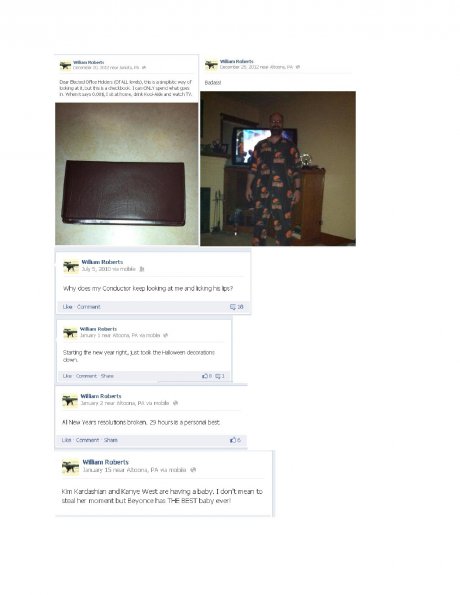 My dad's crazy facebook posts part 4!