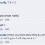 Hate checking math related stuff on FB