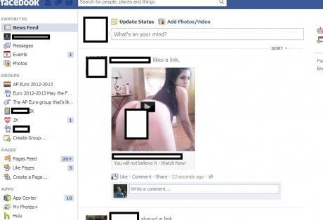 Someone got caught!