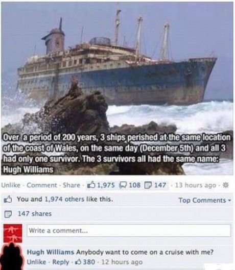 Lucky bastard
