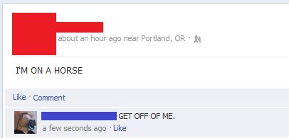 Meanwhile on my newsfeed...