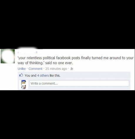 Funny political comment