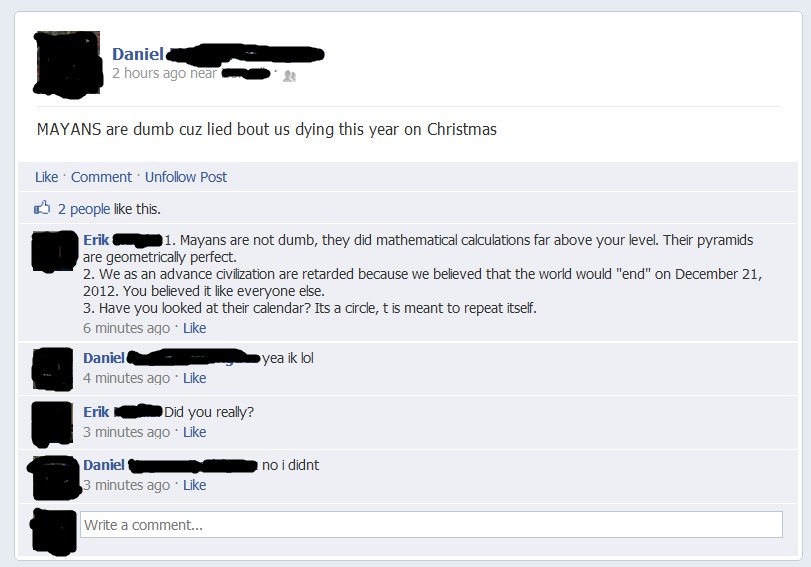 Mayans r dum